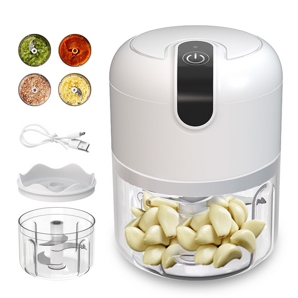 Mini USB Electric Garlic & Vegetable Chopper – Portable Kitchen Food Processor