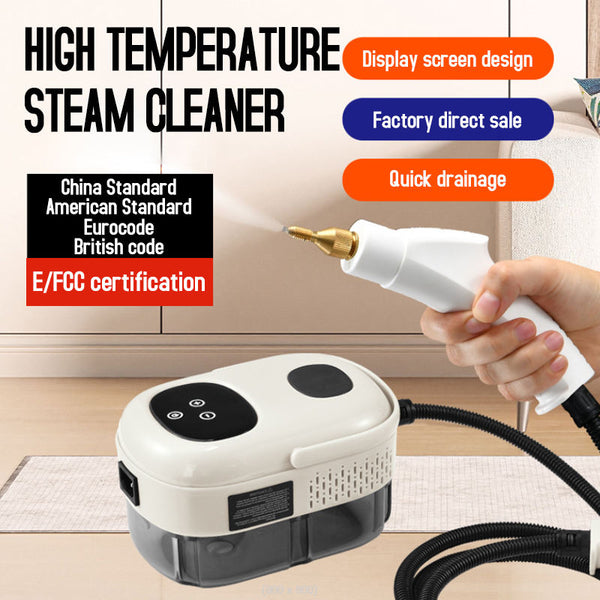 2500W High-Pressure Steam Cleaner – 15s Fast Heating for Home, Kitchen & Car (1.2L)